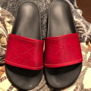 Gucci signature slides